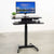 UpliftOffice.com VIVO Black Electric Height-Adjustable Tall Standing Monitor Sit-Stand Desk,  DESK-V111B, desk,VIVO