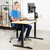 UpliftOffice.com VIVO Black Electric Height-Adjustable Standing Desk Frame Base, DESK-V101EB, Desk Frame,VIVO