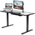 VIVO Black-Framed 60" x 24" Electric Height-Adjustable Standing Desk, DESK-KIT-2E6B/2E6W/2E6C/2E6D/2E6E