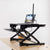 UpliftOffice.com VIVO Black Height Adjustable 35