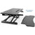 UpliftOffice.com VIVO Black Height-Adjustable Standing Desk Monitor Riser 32