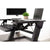 UpmostOffice.com VIVO Black Height Adjustable Standing Desk Monitor Riser 36