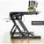 UpliftOffice.com VIVO Black Height Adjustable Tabletop Sit Stand Desk w/ Slide Out Keyboard Tray, DESK-V000T, Desk Riser,VIVO