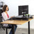 UpliftOffice.com VIVO Black Manual Height Adjustable Two-Tier Standing Tabletop Desk Converter, DESK-V000Y, Desk Riser,VIVO