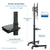 UpliftOffice.com VIVO Black Mobile Cart for 32