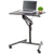 UpliftOffice.com VIVO Black Pneumatic-Spring Mobile Workstation Cart, CART-V05H, desk,VIVO