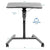 UpliftOffice.com VIVO Black Pneumatic-Spring Mobile Workstation Cart, CART-V05H, desk,VIVO