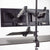 UpliftOffice.com VIVO Black Sit-to-Stand Dual Monitor Desk Mount Workstation for Screens up to 32