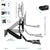 UpliftOffice.com VIVO Black Sit-to-Stand Single Monitor Wall Mount Workstation, STAND-SIT1WD, accessories,VIVO