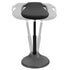 VIVO CHAIR-S01P Black Height-Adjustable Mobile Perch Stool