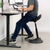 VIVO CHAIR-S01P Black Height-Adjustable Mobile Perch Stool in use again