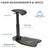 UpmostOffice.com VIVO CHAIR-S02M Posture Chair with Anti-Fatigue Mat, features and dimensions LeanRite chair