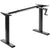 UpliftOffice.com VIVO Compact Crank Height-Adjustable Desk Frame, DESK-M051MB/M051MW, Black,Desk Frame,VIVO