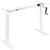 UpliftOffice.com VIVO Compact Crank Height-Adjustable Desk Frame, DESK-M051MB/M051MW, White,Desk Frame,VIVO