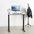 UpliftOffice.com VIVO Compact Crank Height-Adjustable Desk Frame, DESK-M051MB/M051MW, Desk Frame,VIVO