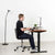 UpliftOffice.com VIVO Compact Crank Height-Adjustable Desk Frame, DESK-M051MB/M051MW, Desk Frame,VIVO