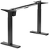 VIVO Compact Electric Single Motor Desk Frame, DESK-E151EW/E151EB, w/ Memory Pad Controller