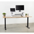 UpliftOffice.com VIVO White Deluxe Height-Adjustable Standing Tabletop Desk Monitor Riser, DESK-V000DW, Desk Riser,VIVO