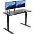 VIVO DESK-EV47TB, Black 47" x 24" Electric Desk w/ Memory Pad Control