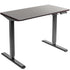 VIVO DESK-KIT-1B4E Electric 43” x 24” Standing Desk, Espresso Table Top, Black
