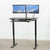 UpliftOffice.com VIVO DESK-KIT-1B4E Electric 43” x 24” Standing Desk, Espresso Table Top, Black, desk,VIVO