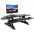 UpliftOffice.com VIVO Black Corner Height-Adjustable Standing Desk Converter, DESK-V000C, Desk Riser,VIVO