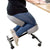 UpliftOffice.com VIVO Dragonn Adjustable Ergonomic Kneeling Chair, DN-CH-K01B/K01W/K01G, Gray,chair,VIVO