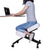UpliftOffice.com VIVO Dragonn Adjustable Ergonomic Kneeling Chair, DN-CH-K01B/K01W/K01G, White,chair,VIVO