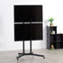 VIVO Dual Screen Cart for 32" to 65" TVs,  TV Stand,  STAND-KIT-TV03E