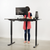 UpliftOffice.com VIVO Electric 60” x 24” Standing Desk DESK-KIT-1B6B  Black TableTop, Black Frame, w/ Memory Pad Control, desk,VIVO