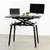 UpliftOffice.com VIVO Black Electric Sit-to-Stand Height-Adjustable Desk Frame with Tabletop, DESK-V100ZE, desk,VIVO