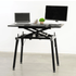 VIVO Black Electric Sit-to-Stand Height-Adjustable Desk Frame with Tabletop, DESK-V100ZE