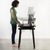 UpliftOffice.com VIVO Black Electric Sit-to-Stand Height-Adjustable Desk Frame with Tabletop, DESK-V100ZE, desk,VIVO