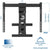 UpliftOffice.com VIVO Electric Wall Mount for 50” to 100” TVs, MOUNT-E-MT100, accessories,VIVO
