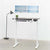 UpliftOffice.com VIVO Espresso Table Top, White Frame 43