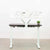 UpliftOffice.com VIVO Espresso Table Top, White Frame 43