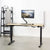 UpliftOffice.com VIVO Gray 24” x 24” Clamp-on Desk Privacy Panel Divider, PP-1-V024G, accessories,VIVO