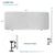 UpmostOffice.com VIVO Gray 60” x 24” Clamp-on Desk Privacy Panel, PP-1-V060G, accessories,VIVO