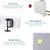 UpmostOffice.com VIVO Gray 60” x 24” Clamp-on Desk Privacy Panel, PP-1-V060G, accessories,VIVO