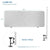 UpliftOffice.com VIVO Gray 60”x24” Clamp-on Desk Sound-Absorbing Acoustic Privacy Panel Divider, PP-1-V060G, accessories,VIVO