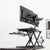 UpliftOffice.com VIVO Height Adjustable 32 inch Standing Desk Converter with Dual 13 to 30 inch Monitor Stand, Sit Stand Monitor Mount and Desk Riser, Black, DESK-V000K-M2, Desk Riser,VIVO