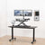 UpliftOffice.com VIVO Height Adjustable 32 inch Standing Desk Converter with Dual 13 to 30 inch Monitor Stand, Sit Stand Monitor Mount and Desk Riser, Black, DESK-V000K-M2, Desk Riser,VIVO