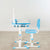 UpliftOffice.com VIVO Kids’ Height-Adjustable Desk & Chair w/ LED Lamp, DESK-V303B/V303P/303G, desk,VIVO