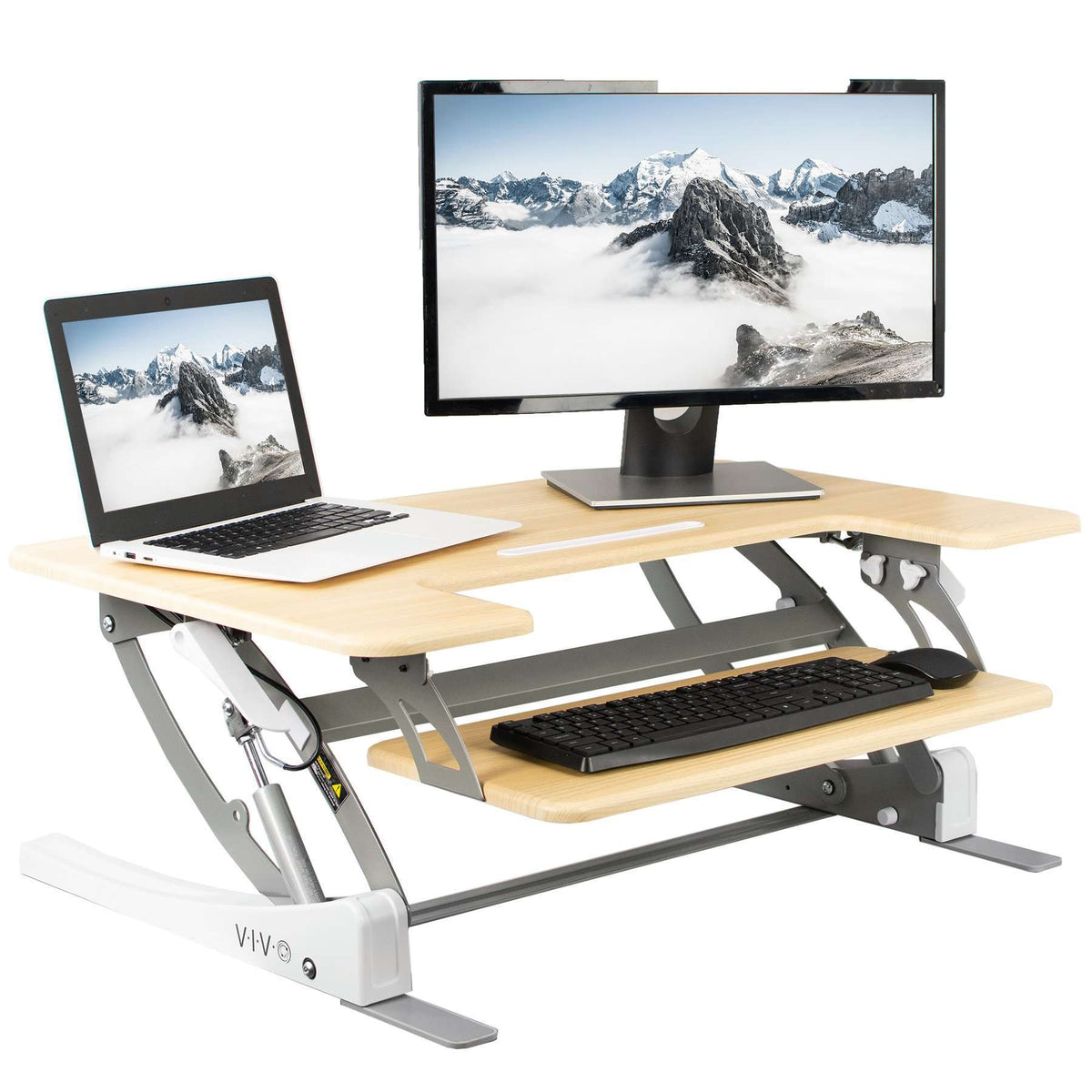 VIVO Light Wood / White 36
