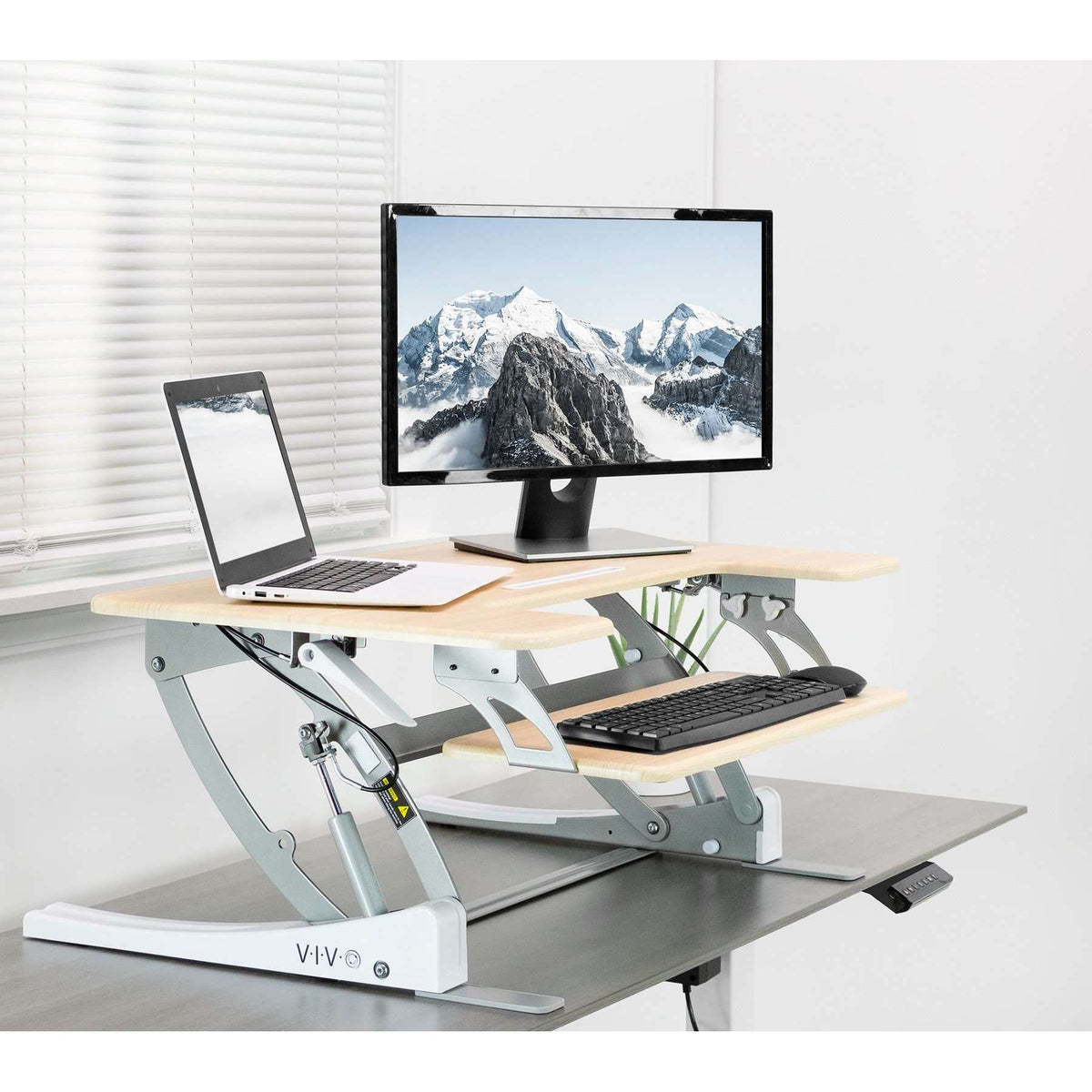 VIVO Light Wood / White 36