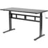 VIVO Manual Crank Standing Height-Adjustable Desk w/ 55"x24" TableTop, DESK-V100MW/V100M