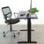 UpliftOffice.com VIVO Manual Crank Standing Height-Adjustable Desk w/ 55