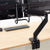 UpliftOffice.com VIVO Pneumatic Arm Dual Monitor Desk Mount with Pull Handle, STAND-V101G2, accessories,VIVO