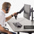 UpliftOffice.com VIVO Pneumatic Arm Microphone Desk Mount, STAND-MIC01, accessories,VIVO