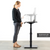 UpliftOffice.com VIVO Premium Steel Electric 3-Stage Sit-Stand Single Desk Frame, DESK-V101EC, Desk Frame,VIVO